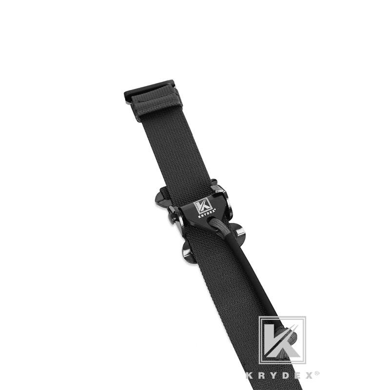 KRYDEX Tactical Rifle Sling Strap 2 Point / 1 Point 2.25" Modular Removable Padded - OutdoorExplorersKit