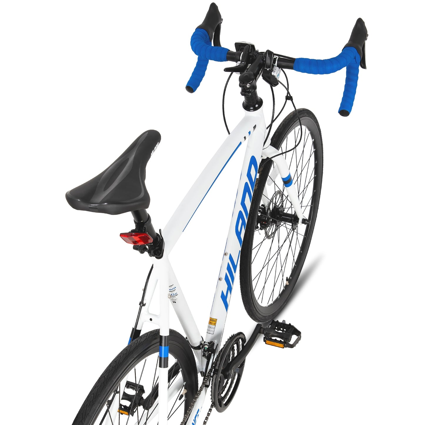 Hiland Aluminum Road Bicycle, 21 speeds Racing Bike, Disc Brake with 700C Wheels for Men - OutdoorExplorersKit