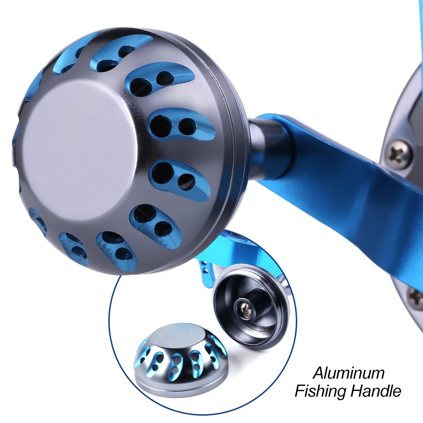 Sougayilang Rolling Reel Saltwater Level Wind Reels 40Lb Drag - OutdoorExplorersKit