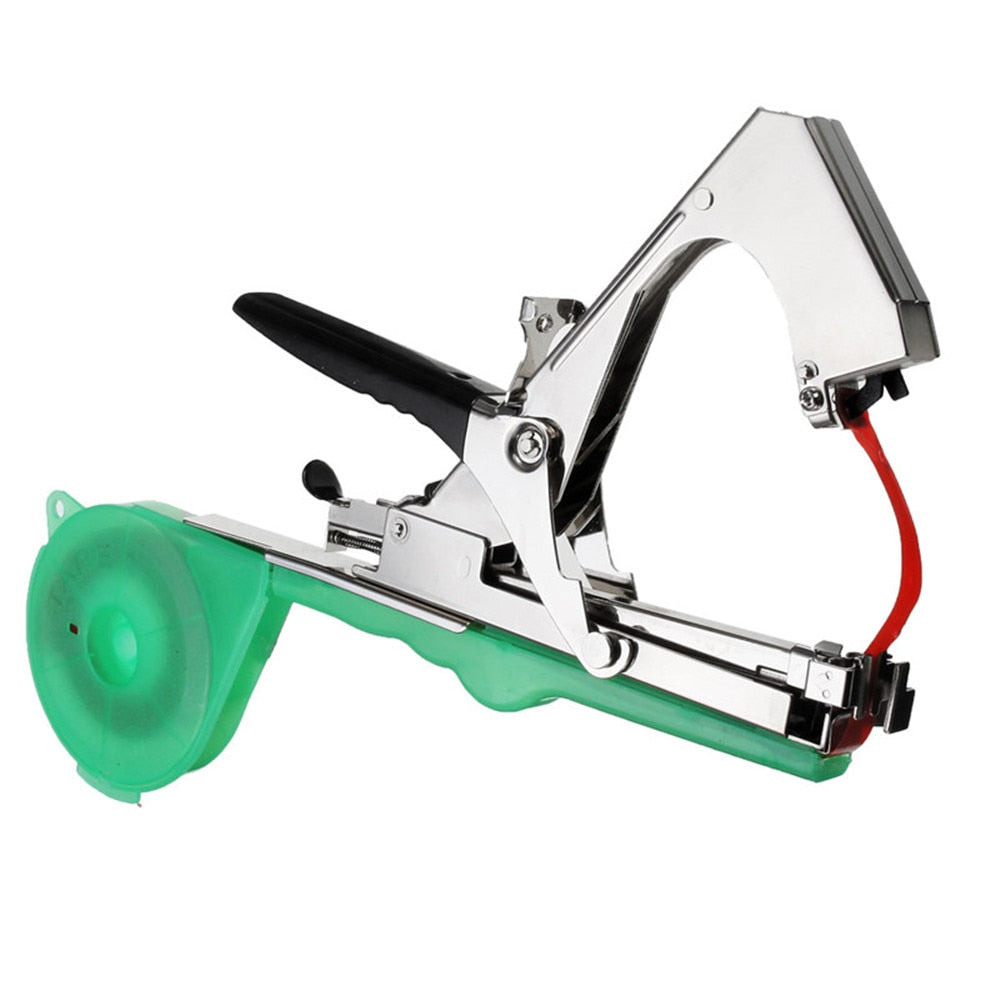 ALLSOME Tying Machine Plant Garden Plant Tapetool Tapener +10 Rolls Tape Set for Gardening