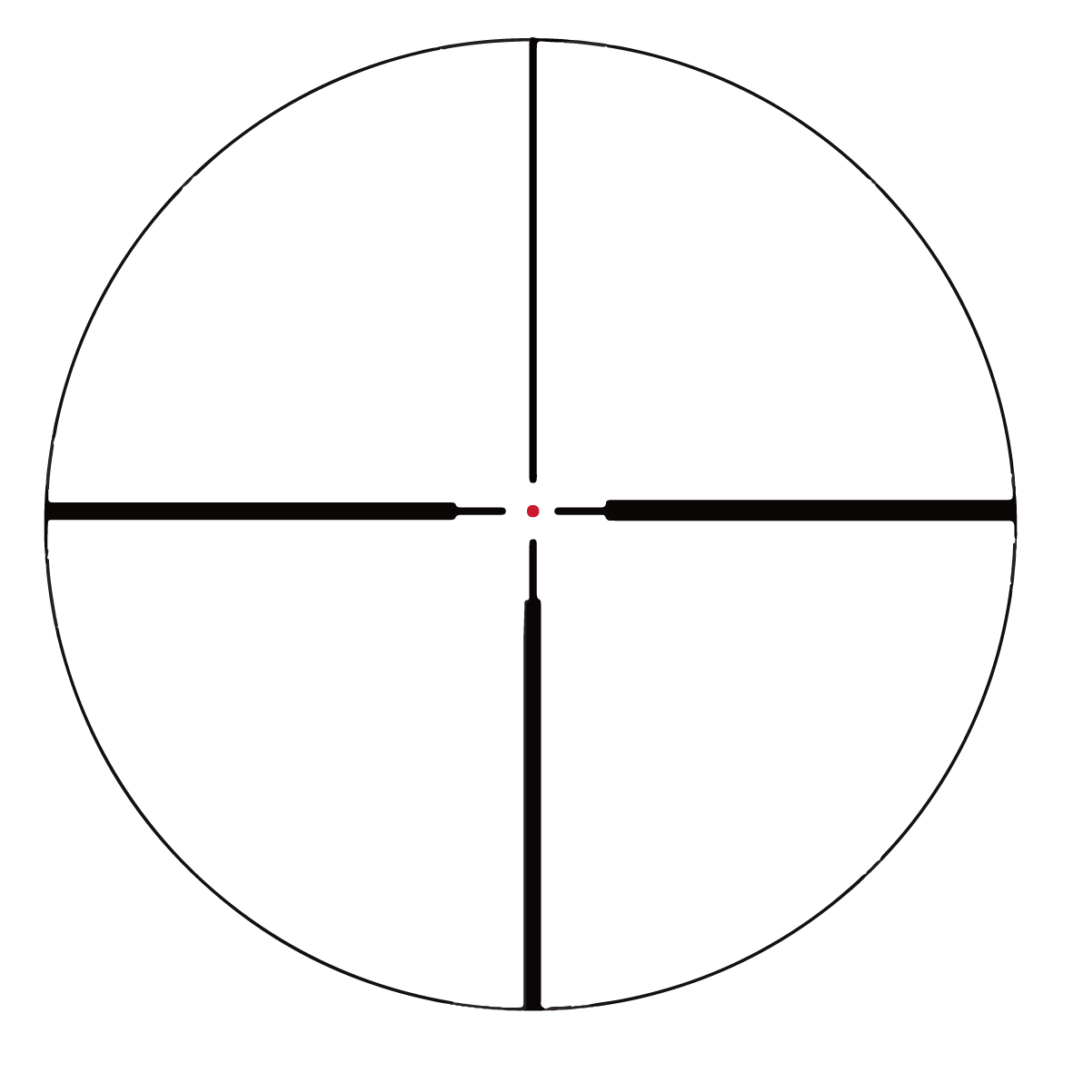 Vector Optics Continental 1.5-9x42 Hunting Rifle Scope Optical Riflescope 1/4 MOA German #4 Center Dot 90% Light - OutdoorExplorersKit