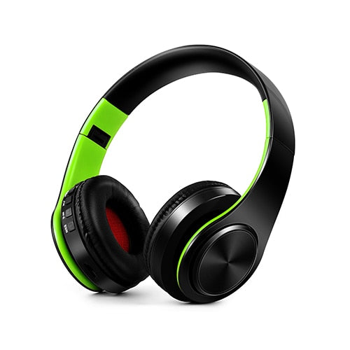 HIFI Stereo Bluetooth Headphone FM and Support SD Card with Mic