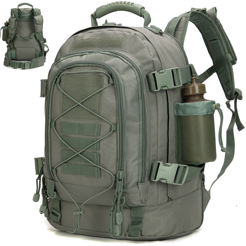 60L Military Tactical Army Rucksack Backpack - OutdoorExplorersKit