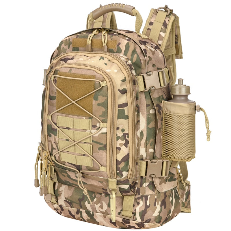 60L Military Tactical Army Rucksack Backpack - OutdoorExplorersKit