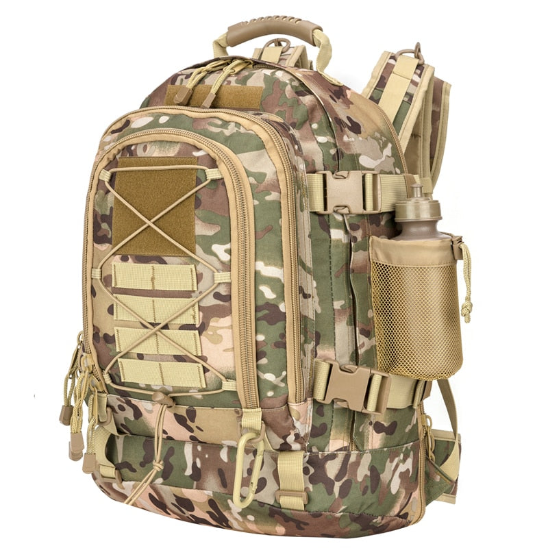 60L Military Tactical Army Rucksack Backpack - OutdoorExplorersKit