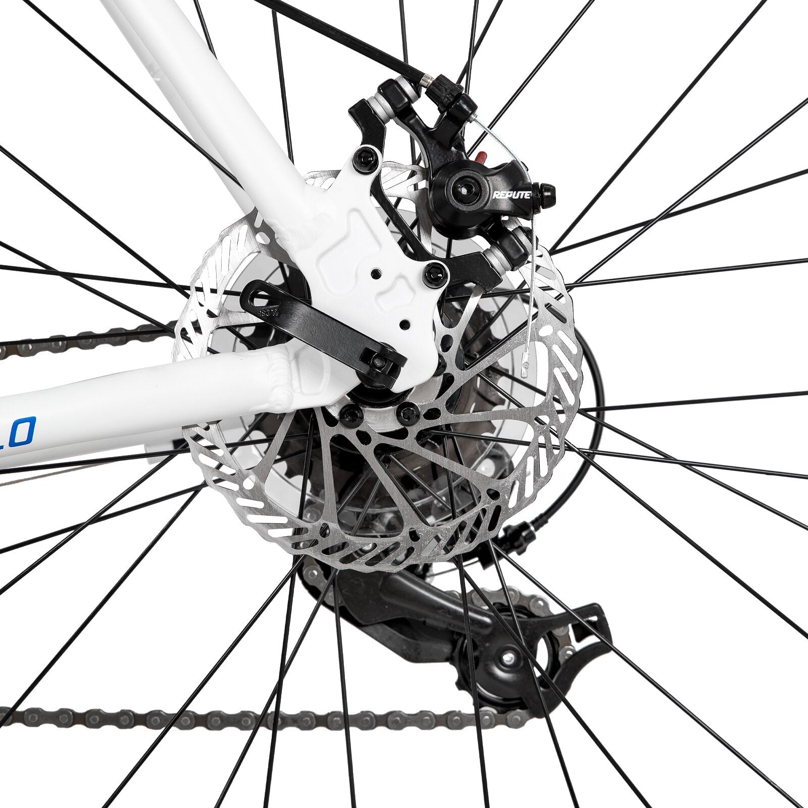 Hiland Aluminum Road Bicycle, 21 speeds Racing Bike, Disc Brake with 700C Wheels for Men - OutdoorExplorersKit