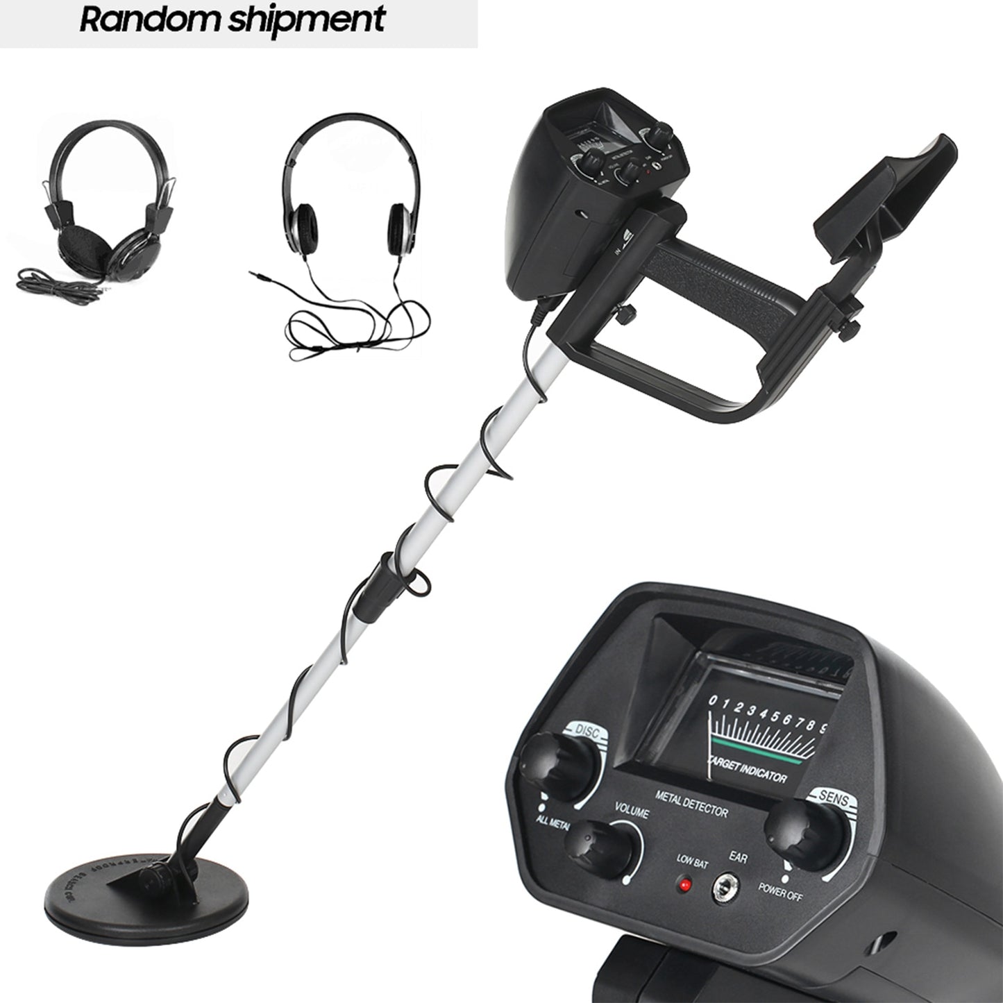 KKMOON MD GC-1016A Professional Underground Metal Detector