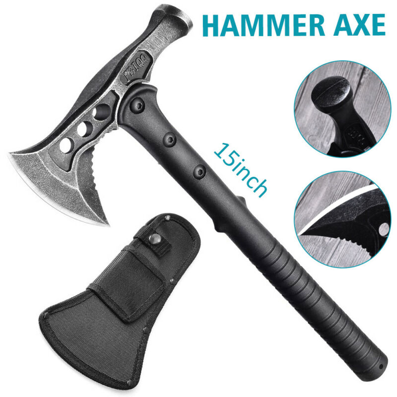 Multi purpose Axe Survival Camping Foldable Tactical Tool Kit - OutdoorExplorersKit