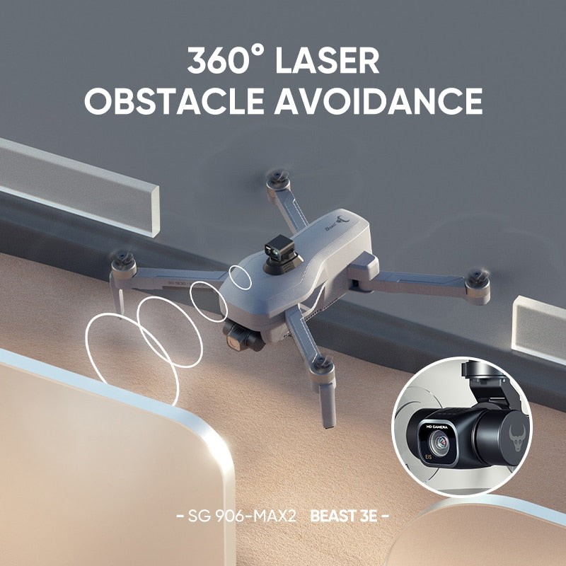 SG906 MAX 2 Professional Drones FPV 4K Camera Drone with 3-Axis Gimbal GPS  Obstacle Avoidance - OutdoorExplorersKit