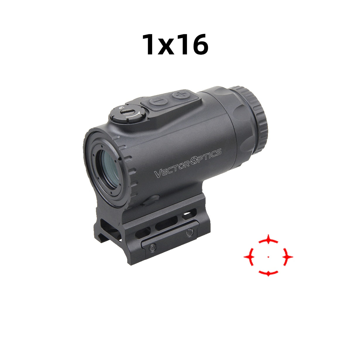 Vector Optics Paragon 1x16/3x18 Micro Prism Scope With Long Eye Relief Compact CQB Optics For Fast Target Shooting AR 15 .308