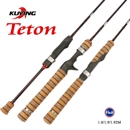 KUYING Teton UL Ultra-light Soft Fishing Rod 1.8m 1.9m 1.92m - OutdoorExplorersKit