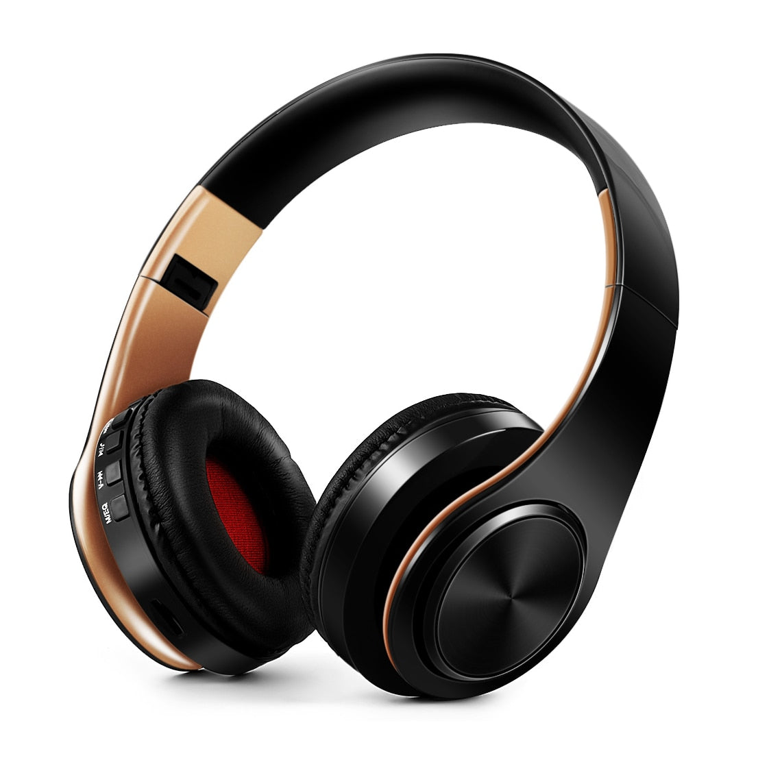 HIFI Stereo Bluetooth Headphone FM and Support SD Card with Mic